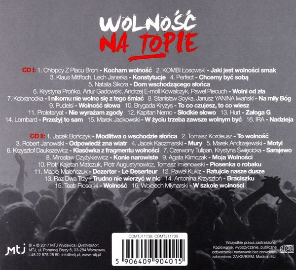 V/A - Wolnosc Na Topie