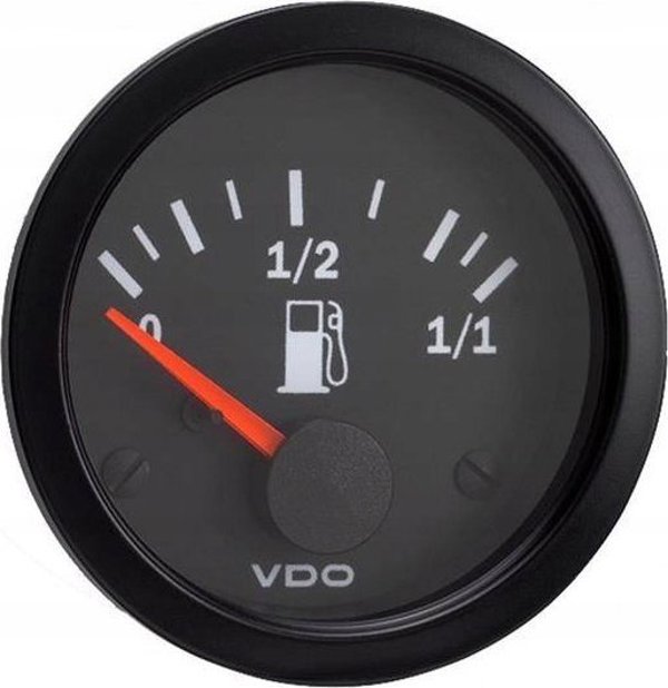 VDO Zegar VDO 52mm - Στάθμη καυσίμου 12V