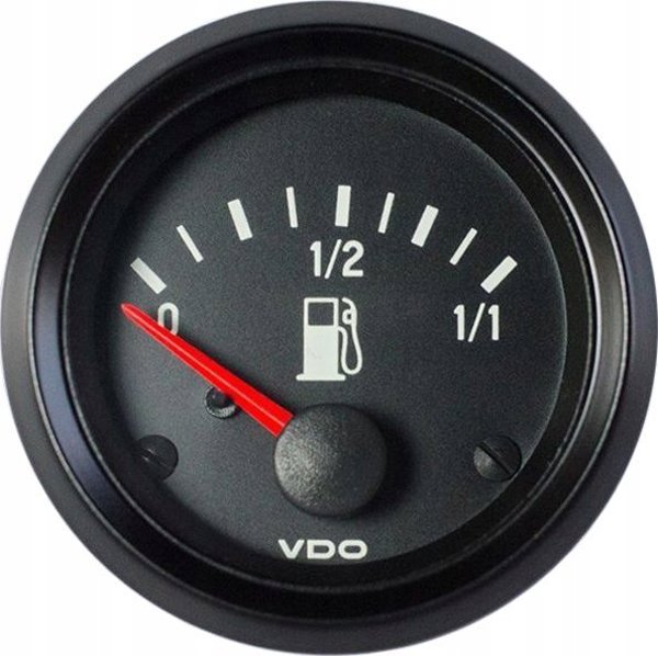 VDO Zegar VDO 52mm - Στάθμη καυσίμου 12V