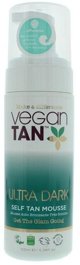 Vegan Tan, Ultra Dark Tan, Vegan, Bronzing, Self-Tanning Mousse, 150 ml For Women