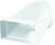 Vents Lacznik przekrojow zmiennych bialy 110 x 54 / 100mm
