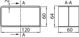 Vents Συνδετήρας σε λευκό 120 x 60mm για επίπεδους αγωγούς (420)