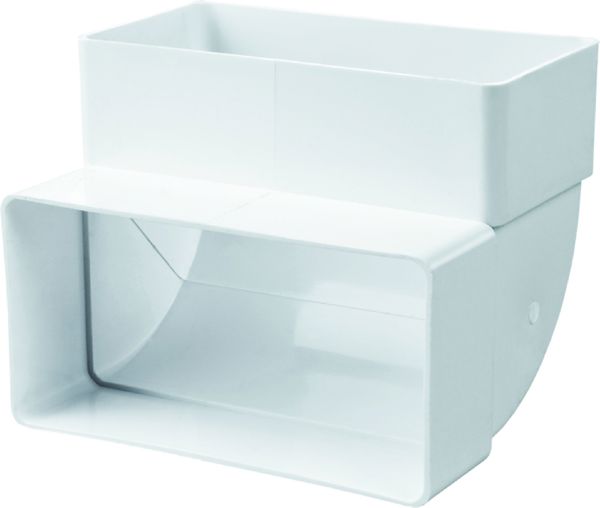 Vents Kolanko wentylacyjne pionowe 90° 110 x 54mm (060)