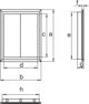 Πόρτα Επιθεώρησης Vents Λευκή 100x100mm (WPD100X100)