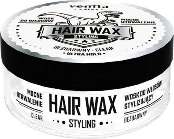 Venita VENITA Men Bezbarwny Wosk stylizujacy do wlosow 75g