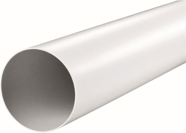 Vents Kanal okragly bialy 100 x 1500 mm (1150-4)