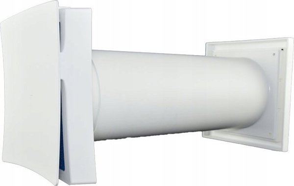 Vents αεραγωγός με εσωτερική και τετραγωνή περσίδα PS 101WH