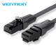 VENTION Flat Cat.6 UTP Patch Cable 0.75M Black (IBABE) (VENIBABE)
