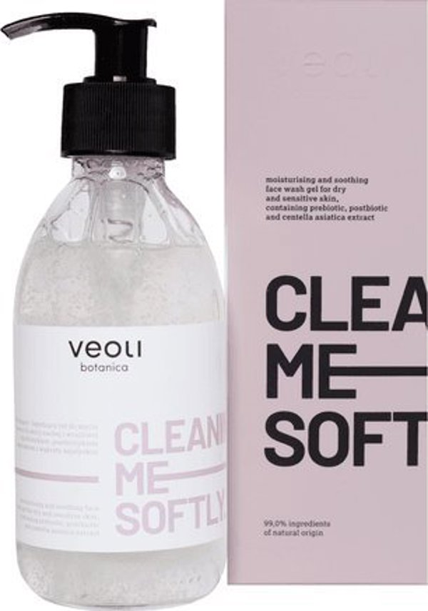 Veoli Botanica Nawilzajaco - lagodzacy zel do mycia twarzy do skory suchej i wrazliwej 190 ml
