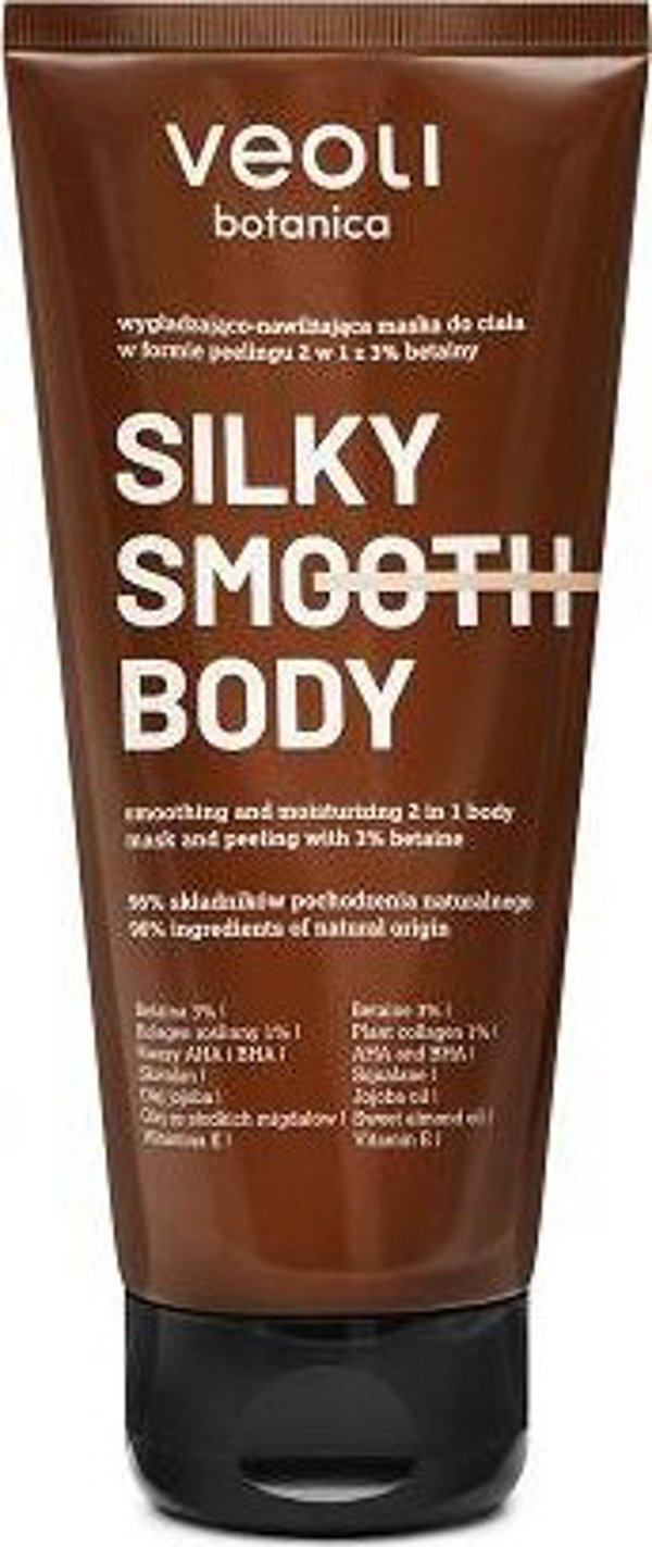 Veoli Botanica Silky Smooth Body Μάσκα-Πίλινγκ Σώματος 180ml