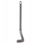 Verk Szczotka do WC Toaletowa Silikonowa Wisząca Szara 40 cm ORION (Ori_540211)