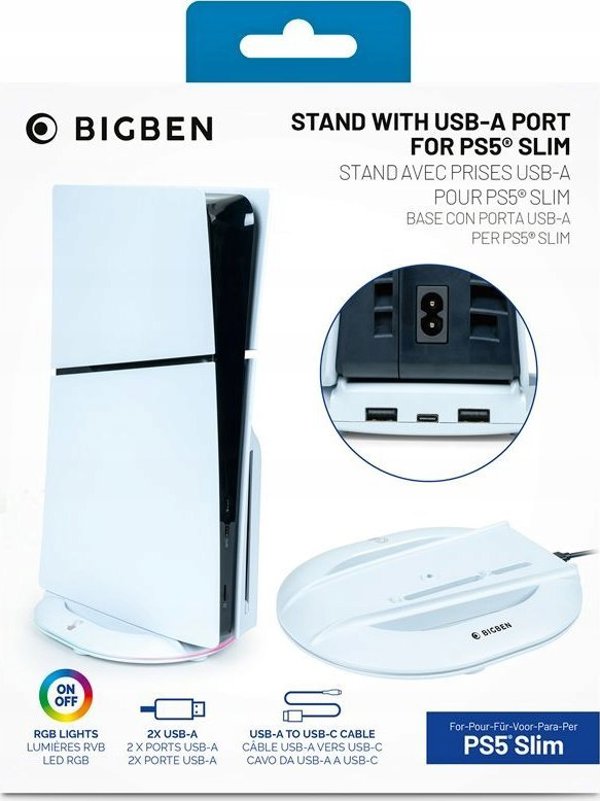 BigBen Κάθετη Βάση για PS5 Slim – Βάση Στήριξης Κονσόλας