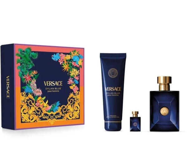 Versace Dylan Blue Eau de Toilette 100ml + Eau de Toilette 5ml + Shower Gel 150ml