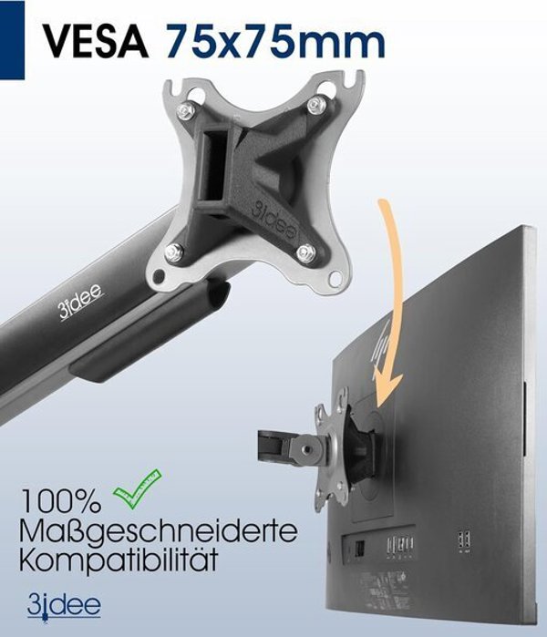 VESA mount adapter for HP