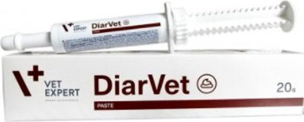 VetExpert Diarvet Πάστα για Σκύλους & Γάτες, Συμπλήρωμα Διατροφής για τη Διάρροια, 20g
