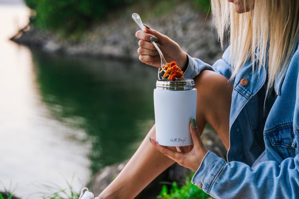 Θερμός Φαγητού Vialli Design Fuori 0.5l Λευκό