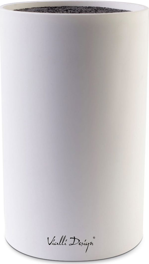 Vialli Design BLOK DO NOŻY BIANCO BIAŁY 35787 VIALLI DESIGN