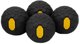 Vibram ball feet (4 pcs / set), Black