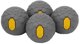 Vibram ball feet (4 pcs / set), Grey