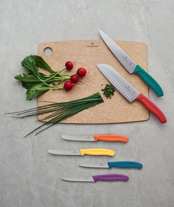 Victorinox Swiss Classic 8cm Gemüsemesser rot
