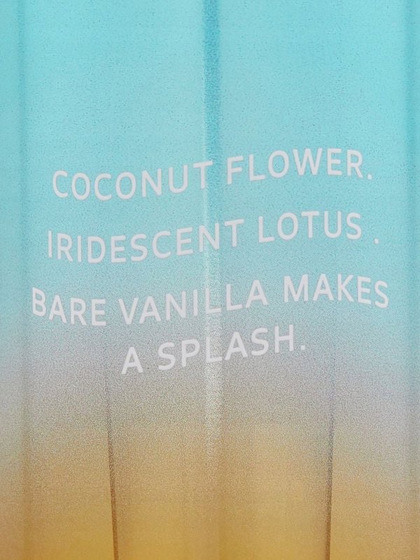 Victoria's Secret Bare Vanilla Splash BOR W 250 ml
