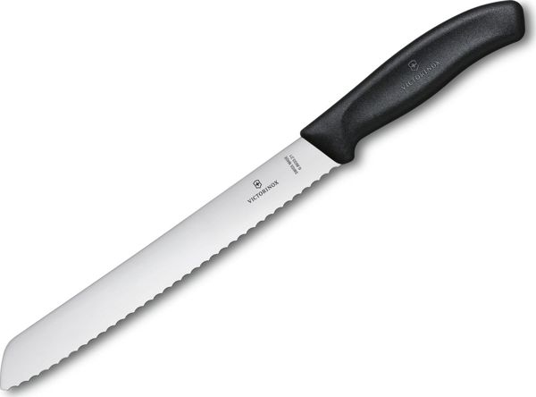Victorinox μαχαίρι ψωμιού 21 cm μαύρο