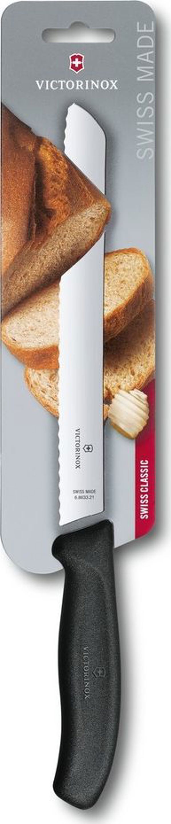 Victorinox μαχαίρι ψωμιού 21 cm μαύρο