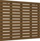 vidaXL Κεφαλάρι κρεβατιού, μέλι καφέ, 81x3x91,5 cm, ξύλο πεύκου