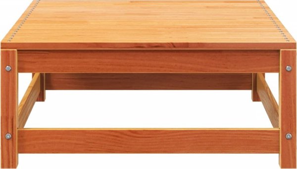 vidaXL Ogrodowa sofa bez podlokietnikow z poduszkami i podnozkiem