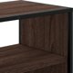vidaXL Έπιπλο τηλεόρασης από καφέ δρυς, 100x31x39,5 εκ