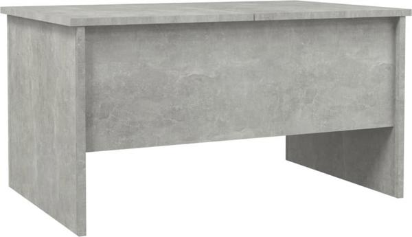 vidaXL Τραπεζάκι καφέ, τσιμεντένιο γκρι, 80x50x42,5 εκ