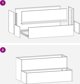 vidaXL Γλάστρα Κήπου από Πλαστικό Ανθρακί 100 x 60 x 45 εκ.