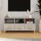 vidaXL Szafka pod telewizor, szarosc betonu, 102x36x50 cm