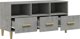 vidaXL Szafka pod telewizor, szarosc betonu, 102x36x50 cm