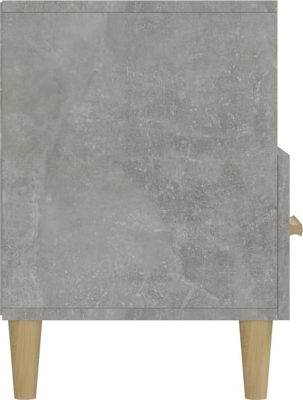 vidaXL Szafka pod telewizor, szarosc betonu, 102x36x50 cm