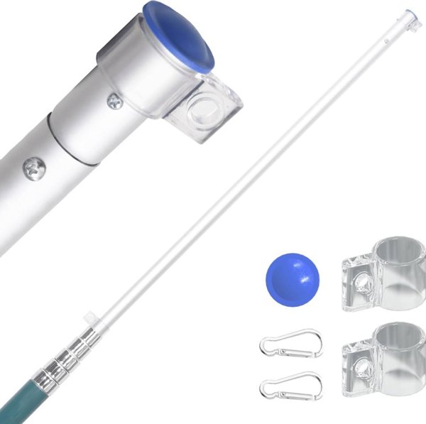 vidaXL vidaXL Flaga Wielkiej Brytanii z masztem, 5,55 m, aluminium