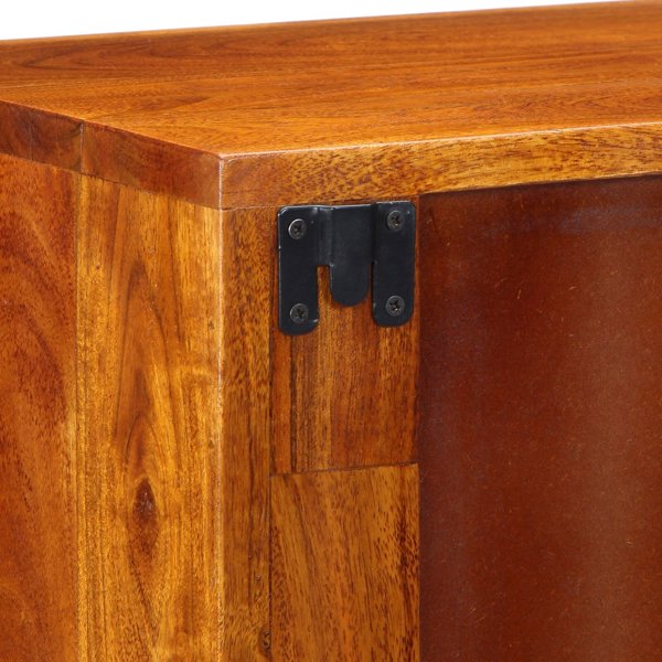 VidaXL Κομοδίνο 35x30x40 εκ. από Μασίφ Ξύλο Ακακίας