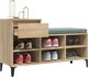 vidaXL Szafka na buty, dub sonoma, 102x36x60 cm