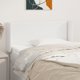vidaXL Προσκεφαλάς uszak λευκό 103x16x78/88 cm συνθετικό δέρμα