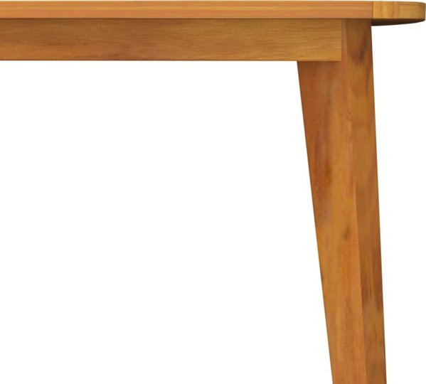 vidaXL Τραπέζι κήπου, 110x110x75 cm, μασίφ ξύλο ακακίας