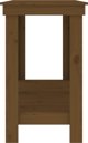vidaXL Τραπέζι εργασίας, μελί καφέ, 180x50x80 cm από πεύκο