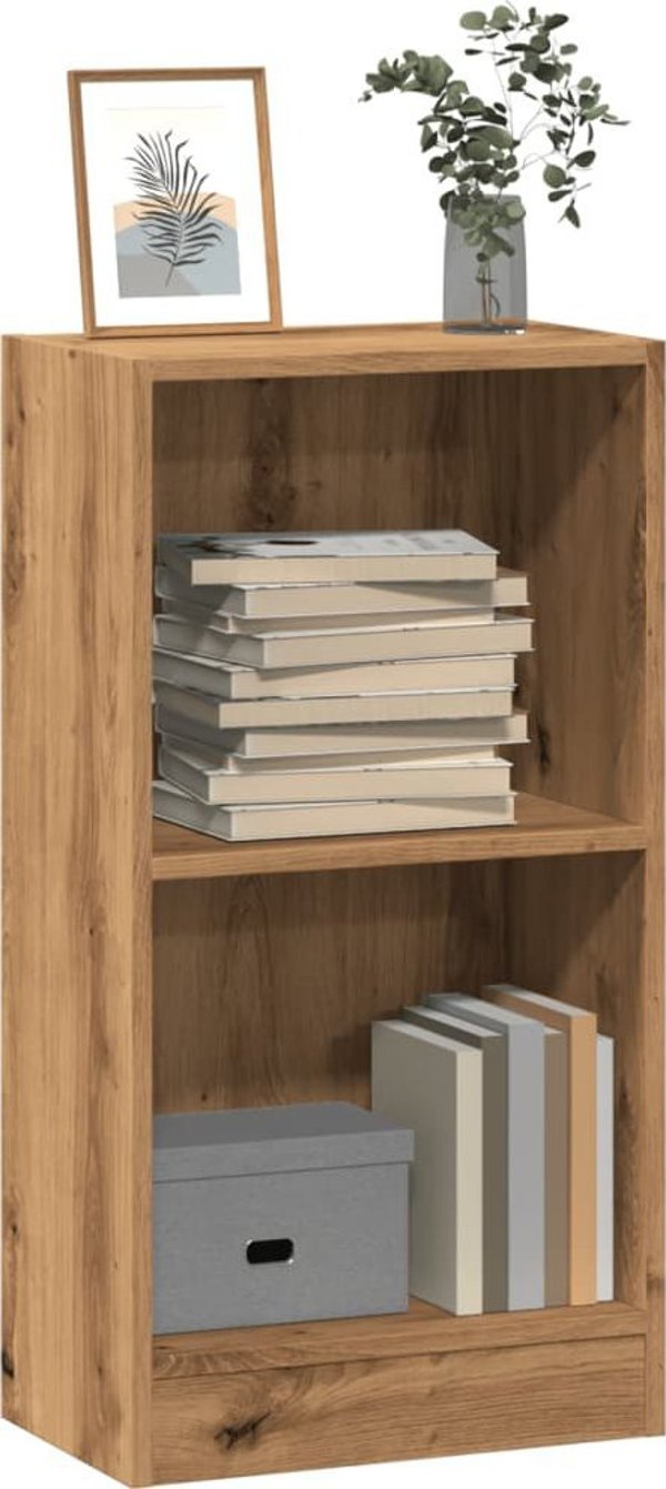 vidaXL Ραφιέρα, δρυς artisian, 40x24x76 εκ., υλικό ξύλου