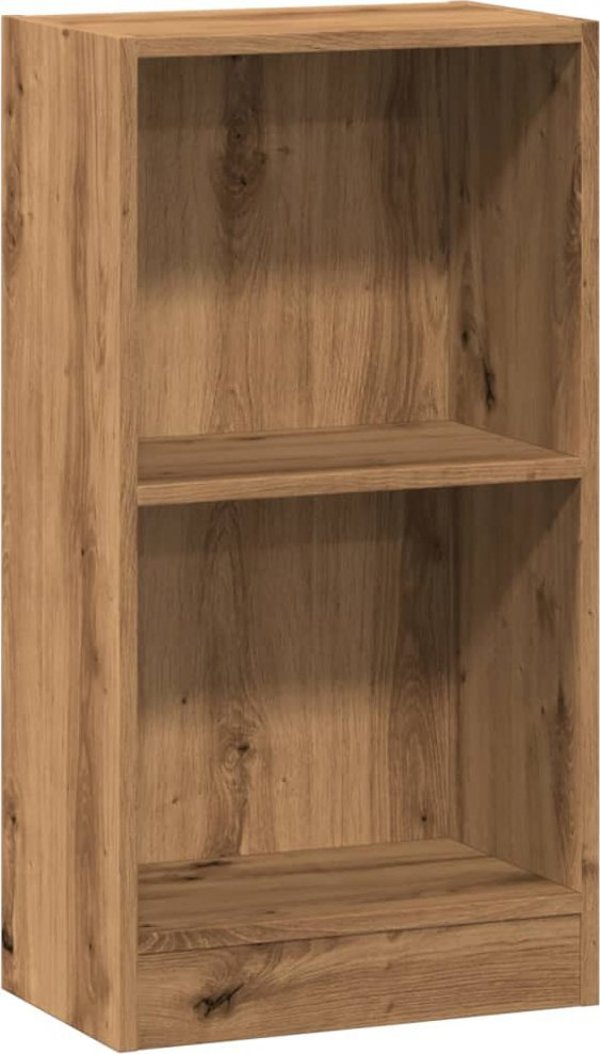 vidaXL Ραφιέρα, δρυς artisian, 40x24x76 εκ., υλικό ξύλου