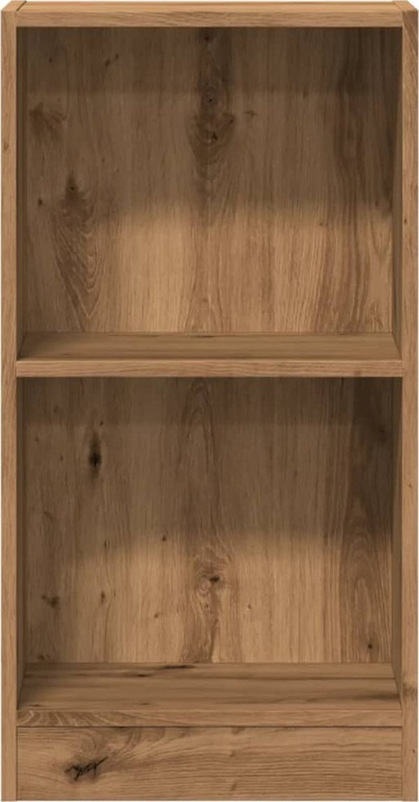 vidaXL Ραφιέρα, δρυς artisian, 40x24x76 εκ., υλικό ξύλου