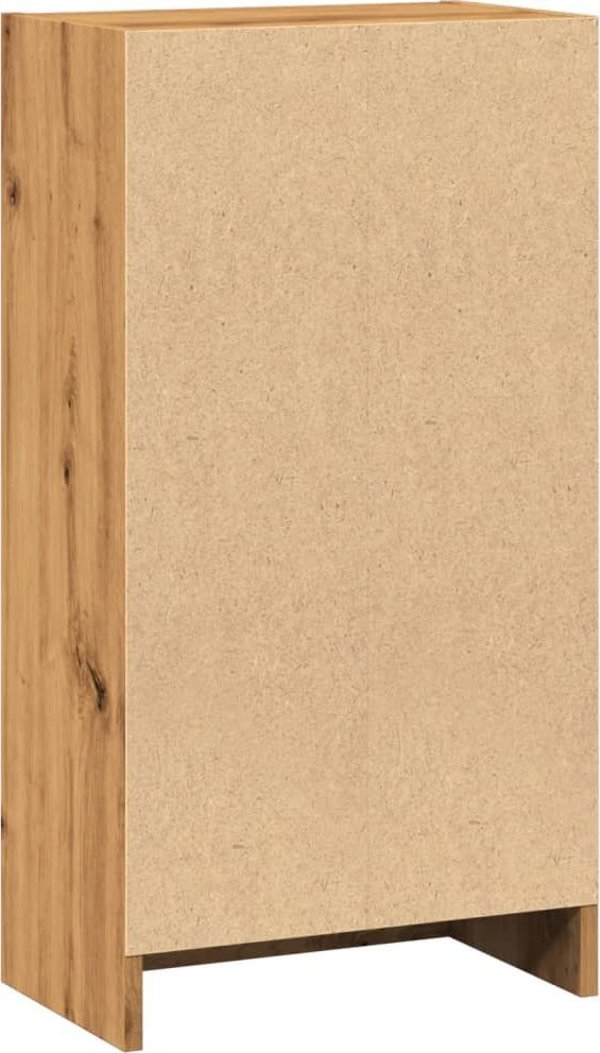 vidaXL Ραφιέρα, δρυς artisian, 40x24x76 εκ., υλικό ξύλου