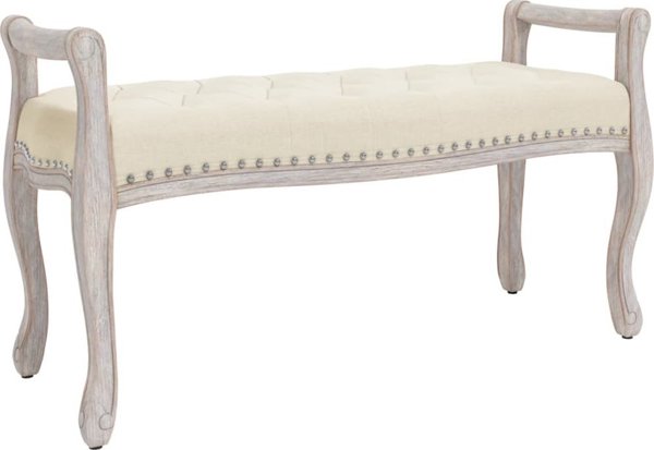 vidaXL Πάγκος, 110x45x60 εκ., επενδεδυμένος με ύφασμα