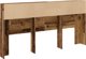 vidaXL Κεφαλάρι με Ράφια από Παλιό Ξύλο, 200x19x103,5 cm