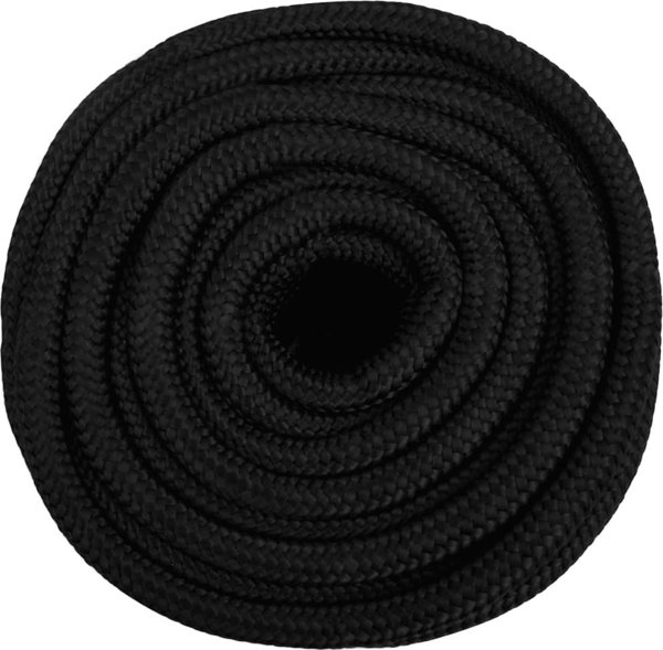 vidaXL Ναυτικό Σχοινί Μαύρο, 16 mm, 100 m, πολυπροπυλένιο