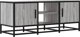 vidaXL Έπιπλο τηλεόρασης, γκρι δρυς σονόμα, 100x35x41 cm