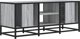 vidaXL Έπιπλο τηλεόρασης, γκρι δρυς σονόμα, 100x35x41 cm